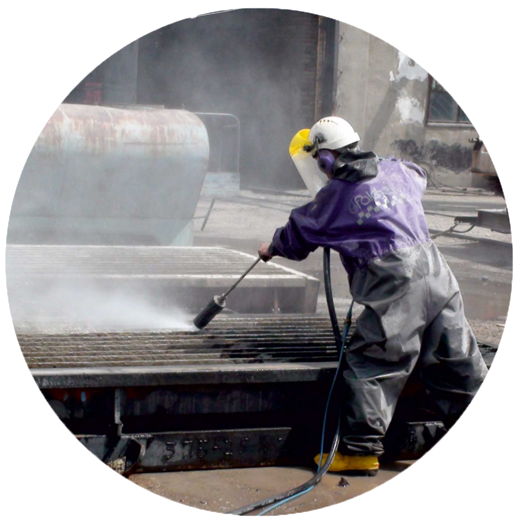 Когда необходима гидроабразивная очистка